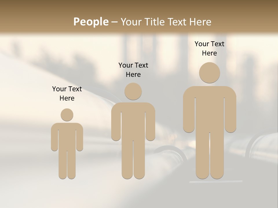Storage Petrochemical Tank PowerPoint Template