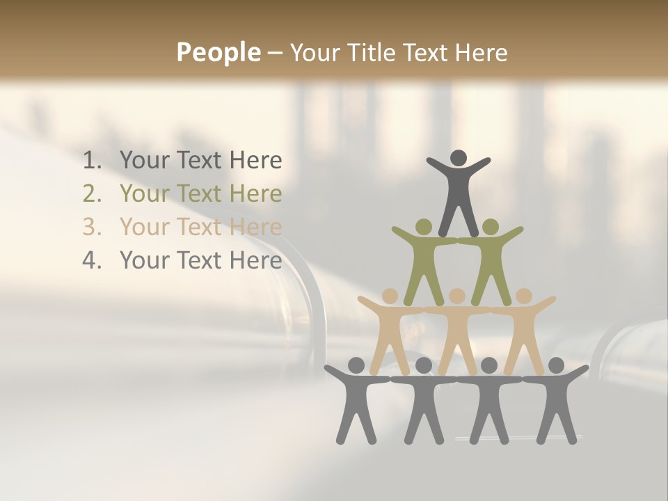 Storage Petrochemical Tank PowerPoint Template