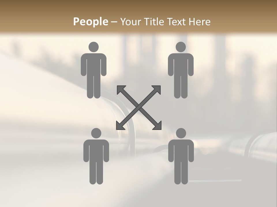 Storage Petrochemical Tank PowerPoint Template