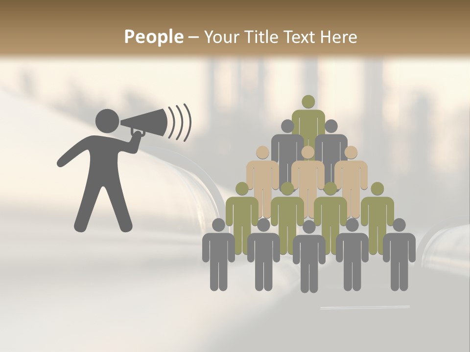 Storage Petrochemical Tank PowerPoint Template