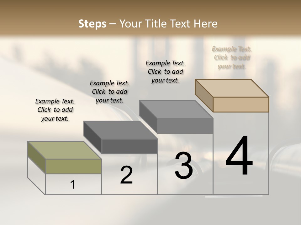 Storage Petrochemical Tank PowerPoint Template