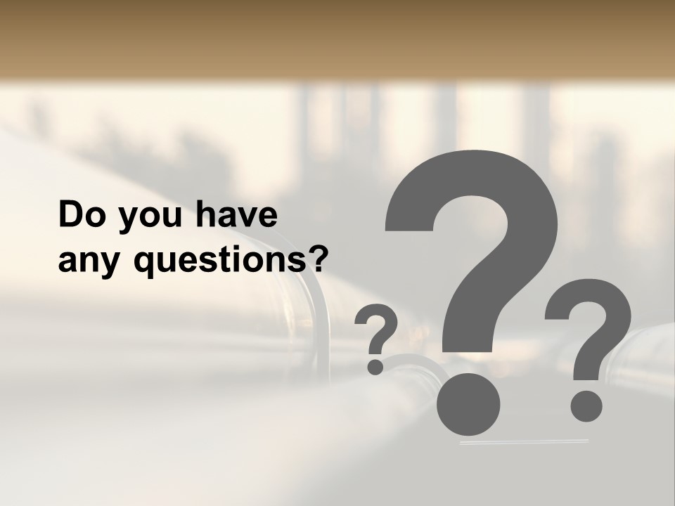 Storage Petrochemical Tank PowerPoint Template