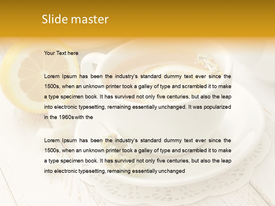 Salutary Close Healthy PowerPoint Template