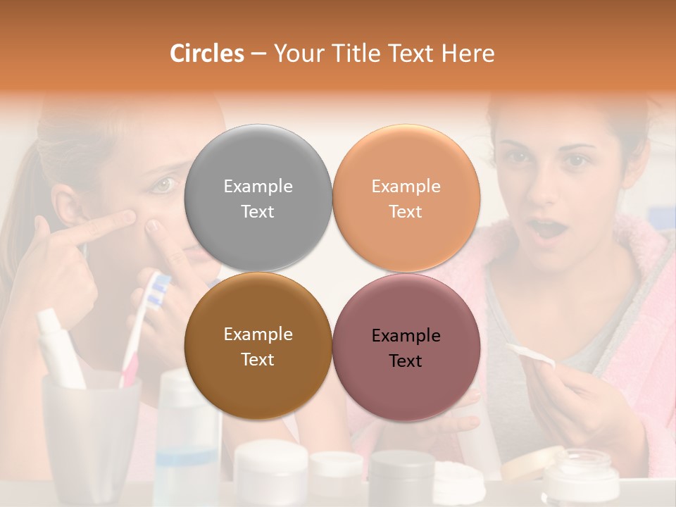 Bathroom Skin Puberty PowerPoint Template