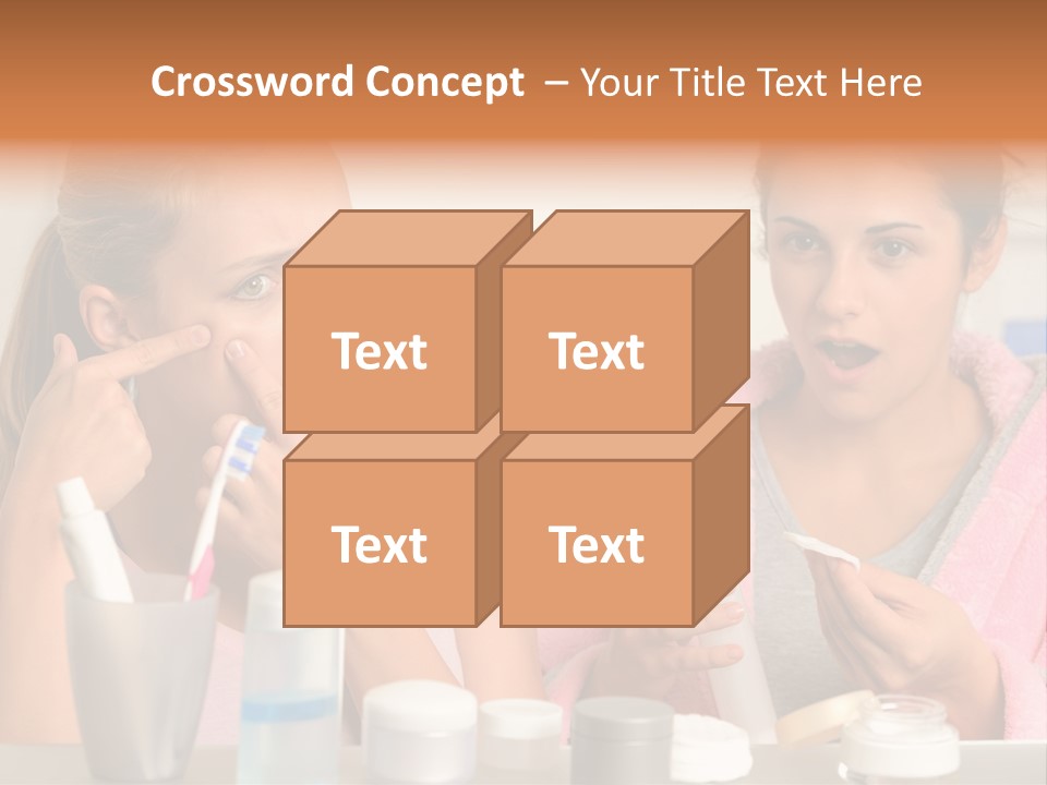 Bathroom Skin Puberty PowerPoint Template