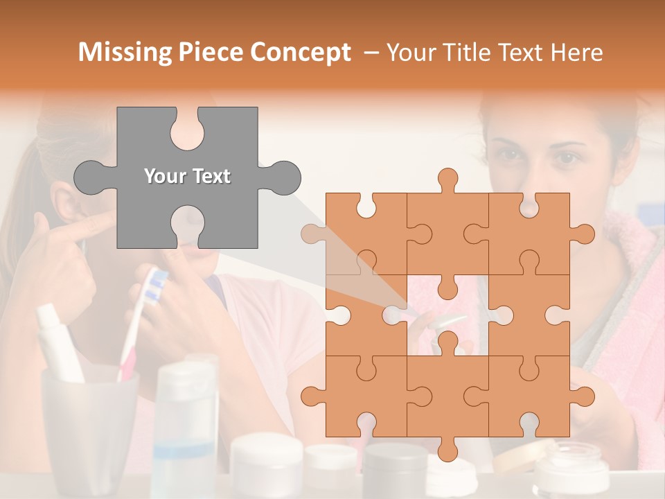 Bathroom Skin Puberty PowerPoint Template