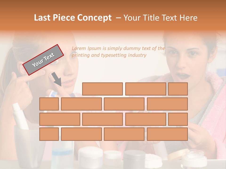 Bathroom Skin Puberty PowerPoint Template