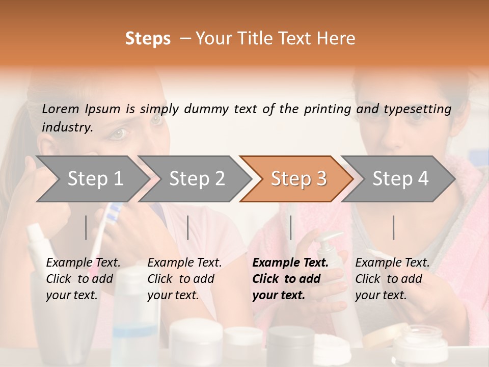 Bathroom Skin Puberty PowerPoint Template