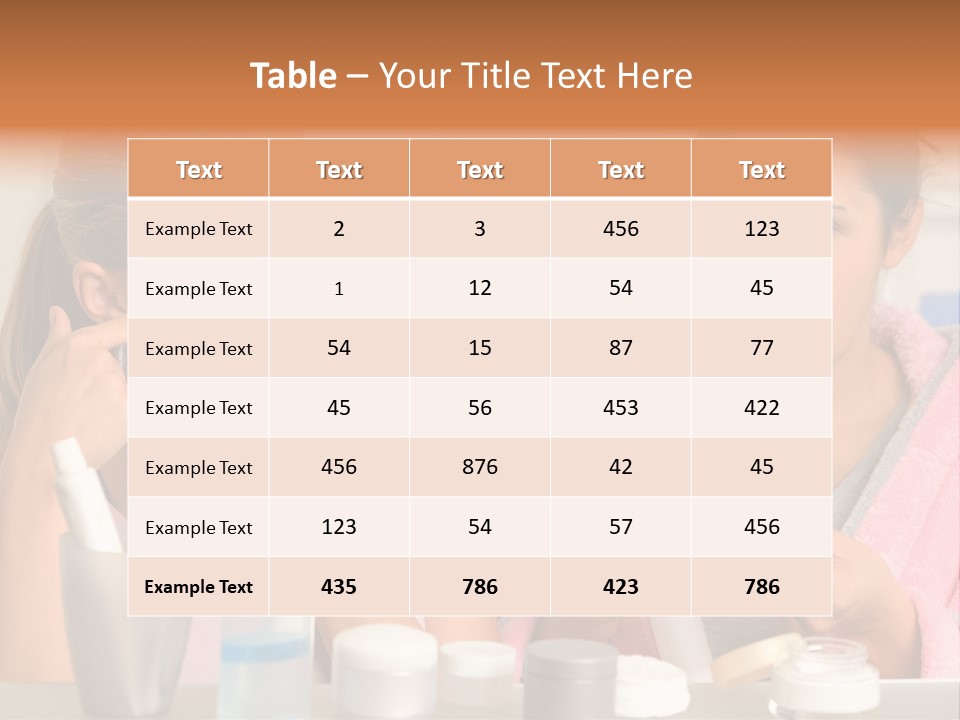 Bathroom Skin Puberty PowerPoint Template