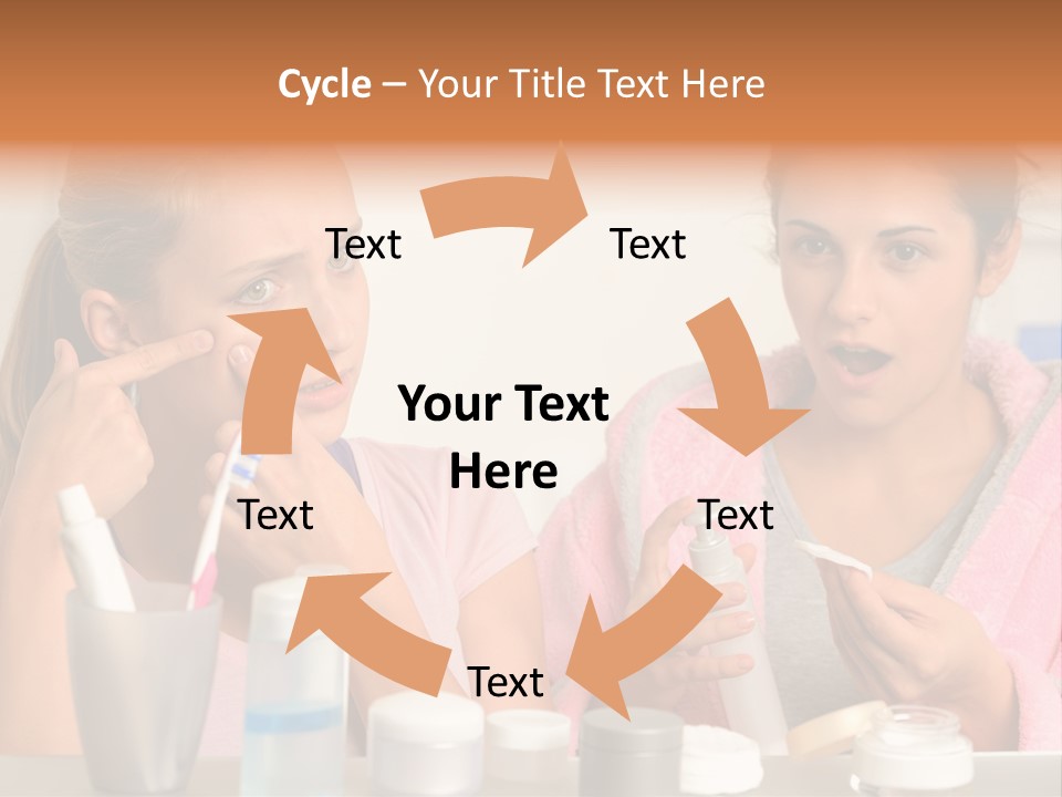 Bathroom Skin Puberty PowerPoint Template