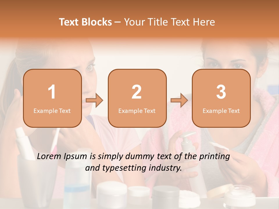 Bathroom Skin Puberty PowerPoint Template