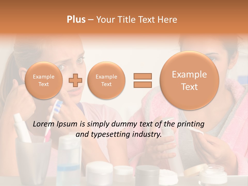 Bathroom Skin Puberty PowerPoint Template