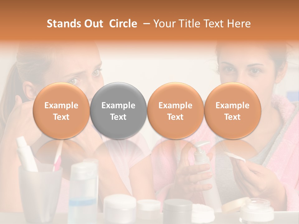 Bathroom Skin Puberty PowerPoint Template