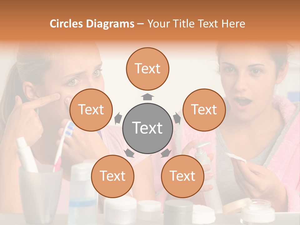 Bathroom Skin Puberty PowerPoint Template