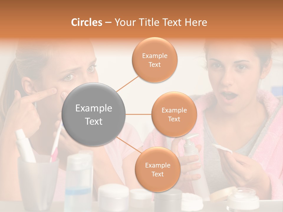 Bathroom Skin Puberty PowerPoint Template