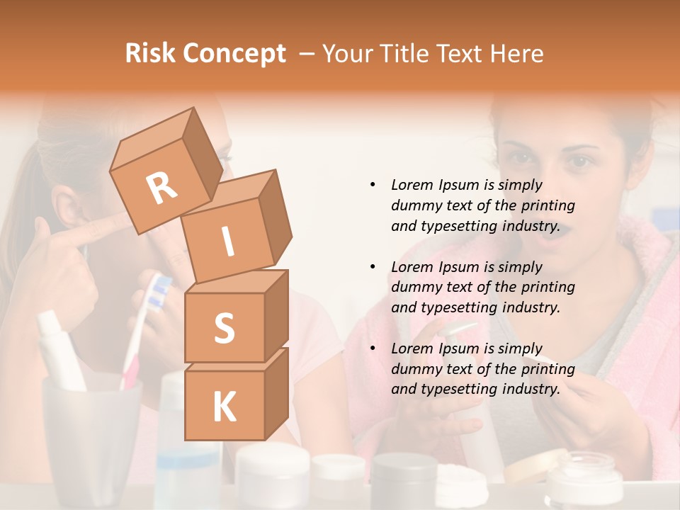 Bathroom Skin Puberty PowerPoint Template