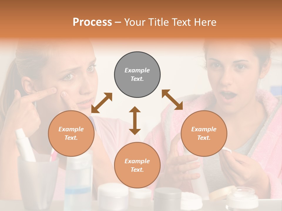 Bathroom Skin Puberty PowerPoint Template