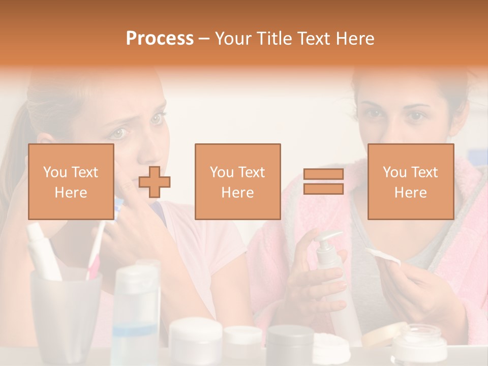 Bathroom Skin Puberty PowerPoint Template