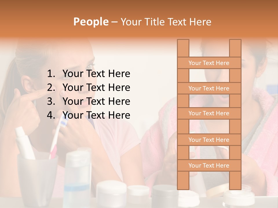 Bathroom Skin Puberty PowerPoint Template