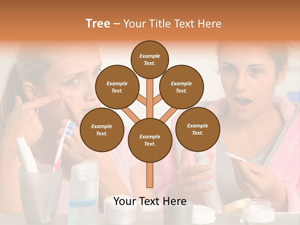 Bathroom Skin Puberty PowerPoint Template