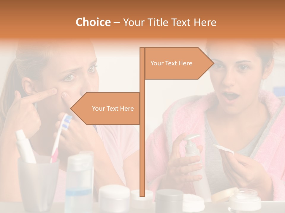 Bathroom Skin Puberty PowerPoint Template