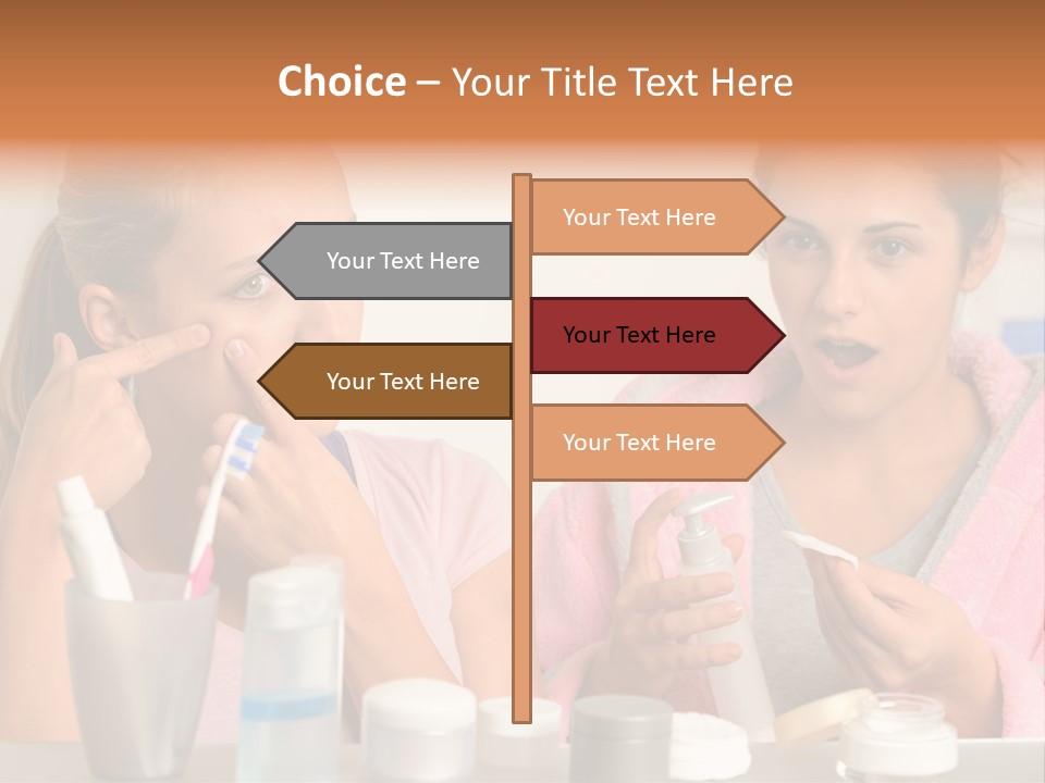 Bathroom Skin Puberty PowerPoint Template