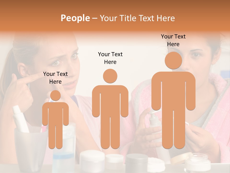 Bathroom Skin Puberty PowerPoint Template