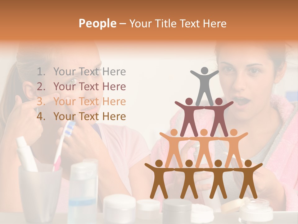 Bathroom Skin Puberty PowerPoint Template