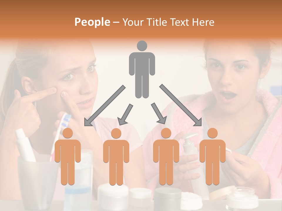 Bathroom Skin Puberty PowerPoint Template