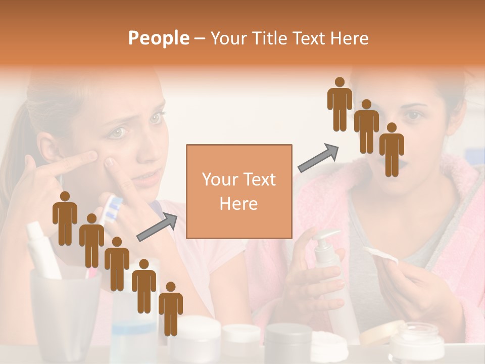 Bathroom Skin Puberty PowerPoint Template