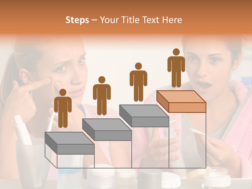 Bathroom Skin Puberty PowerPoint Template