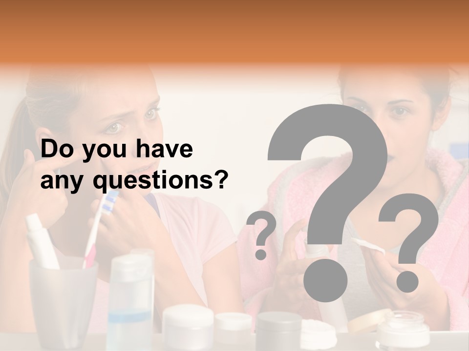 Bathroom Skin Puberty PowerPoint Template