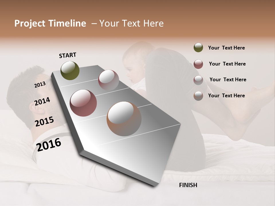 Baby Fun Smile PowerPoint Template