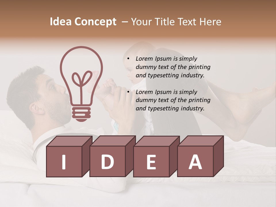 Baby Fun Smile PowerPoint Template