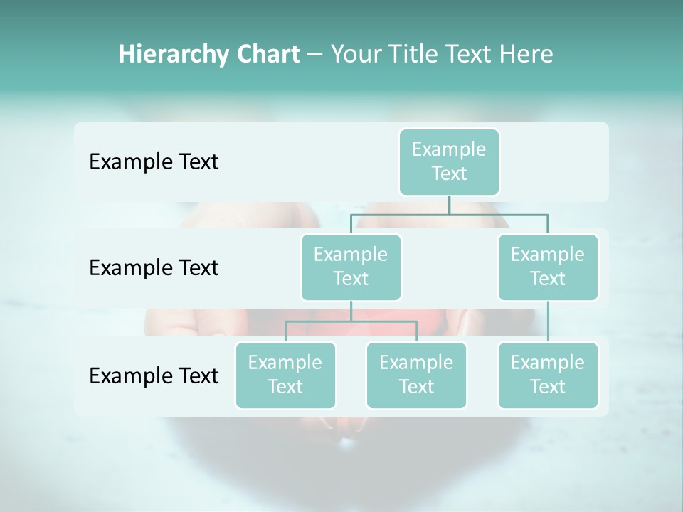 A Person Holding A Heart Shaped Object In Their Hands PowerPoint Template