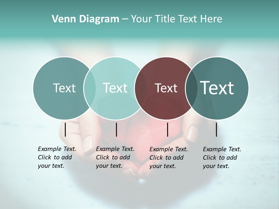 A Person Holding A Heart Shaped Object In Their Hands PowerPoint Template
