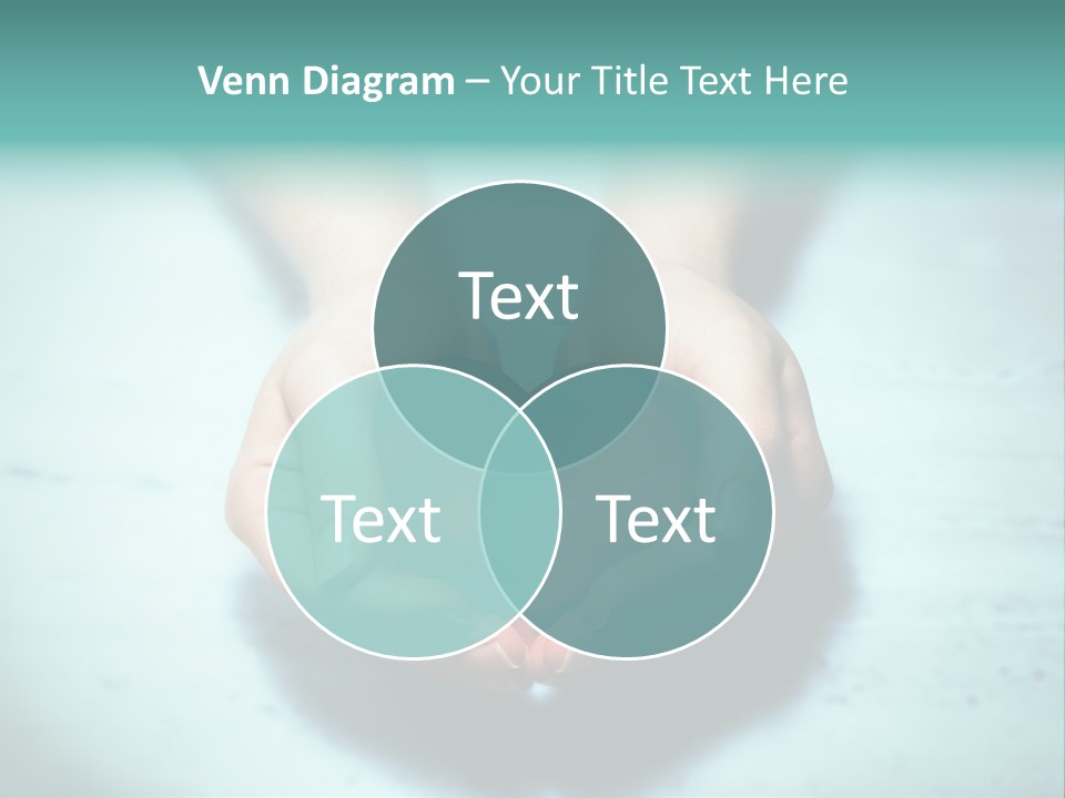 A Person Holding A Heart Shaped Object In Their Hands PowerPoint Template