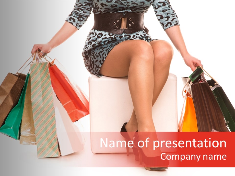 Retail Fun Modern PowerPoint Template