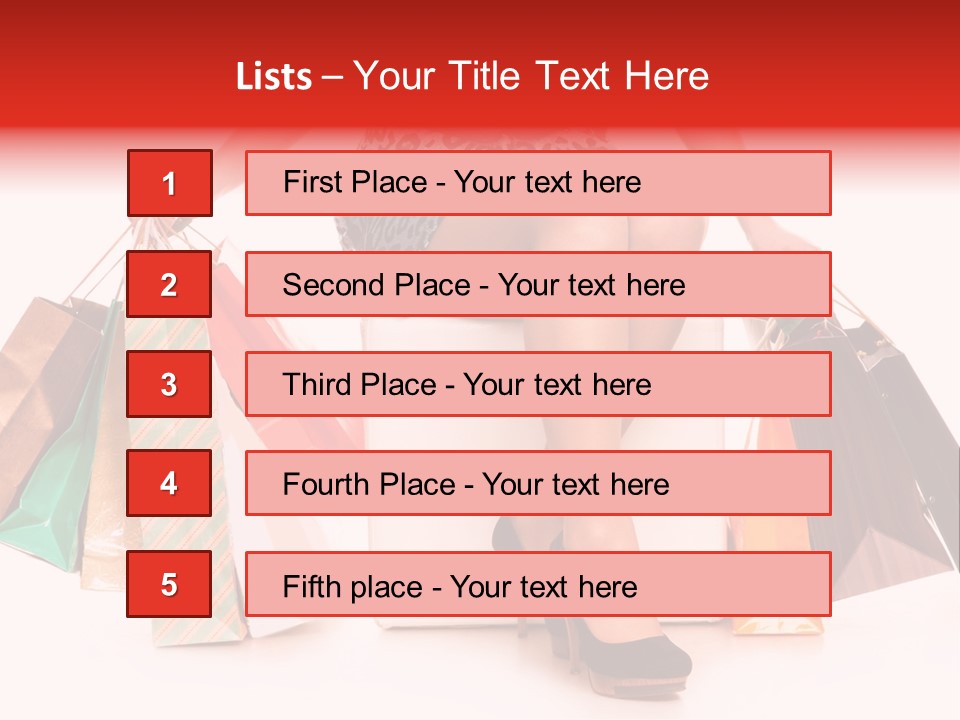 Retail Fun Modern PowerPoint Template