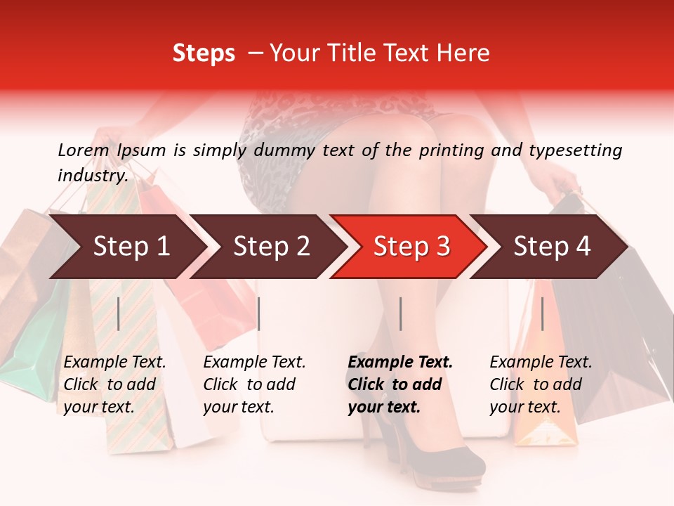 Retail Fun Modern PowerPoint Template