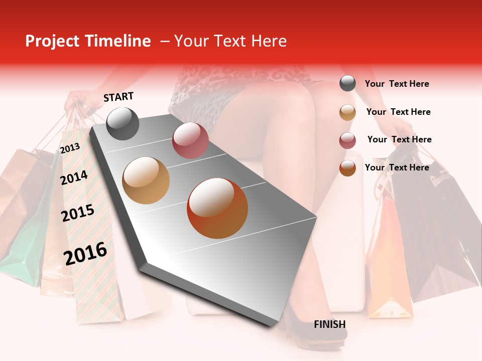 Retail Fun Modern PowerPoint Template