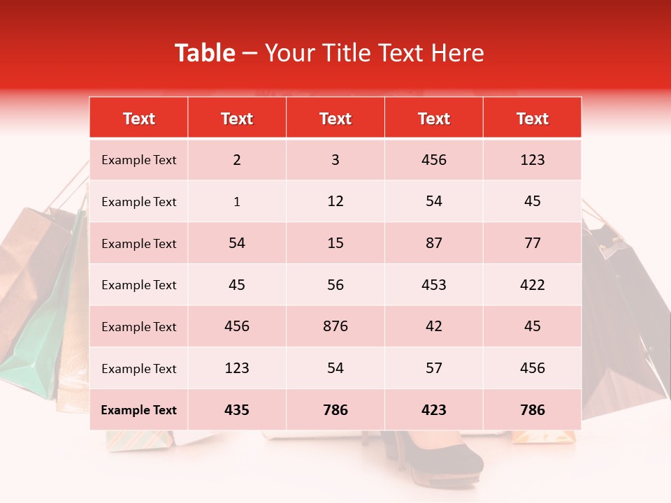 Retail Fun Modern PowerPoint Template