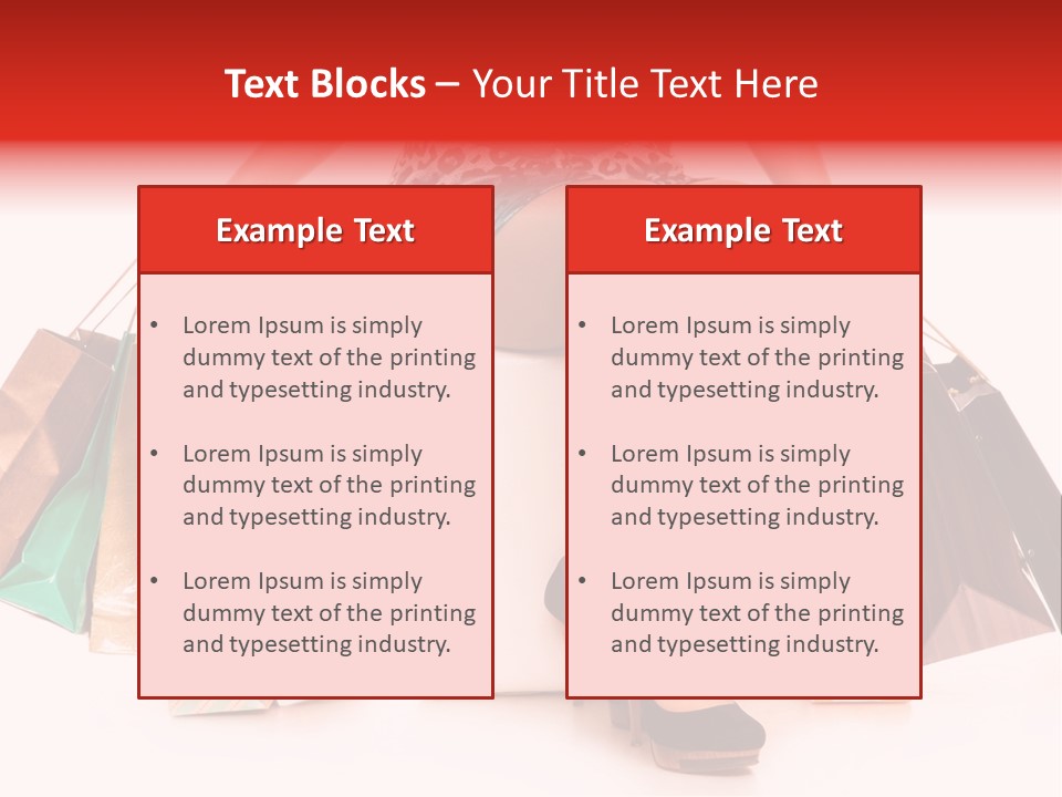 Retail Fun Modern PowerPoint Template