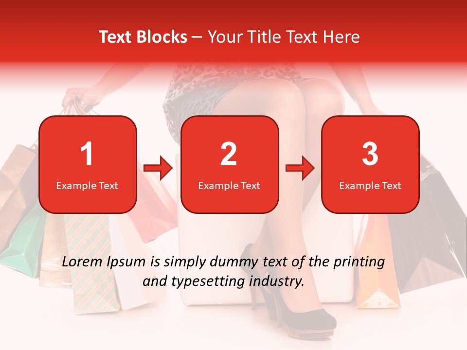 Retail Fun Modern PowerPoint Template