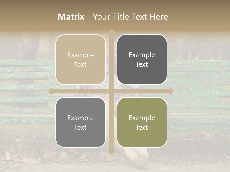 One Smile Girl PowerPoint Template