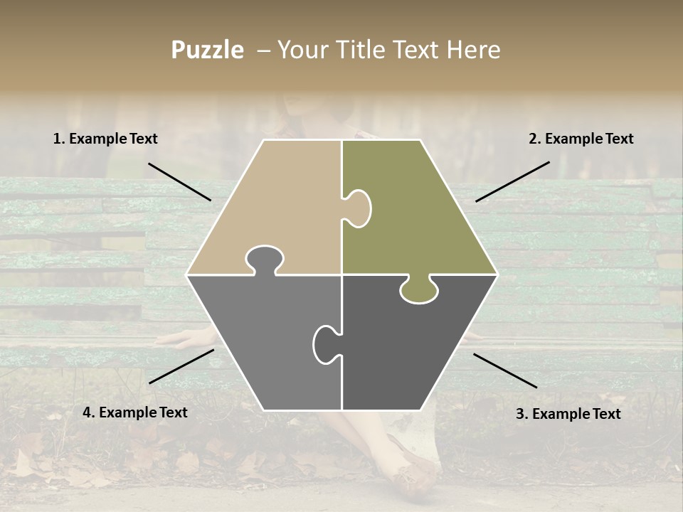 One Smile Girl PowerPoint Template