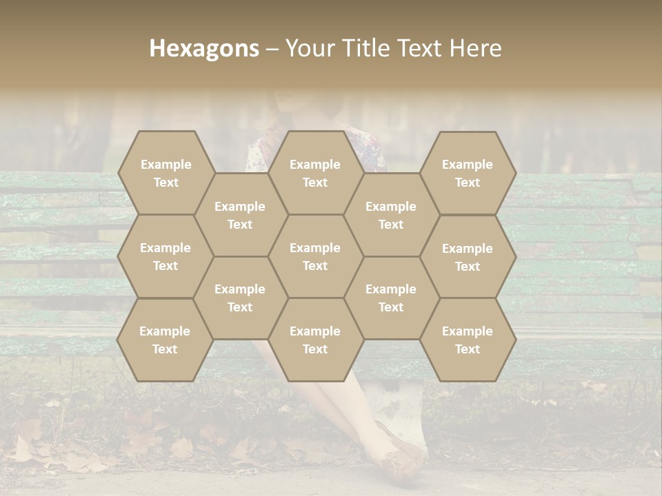 One Smile Girl PowerPoint Template