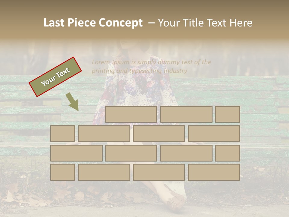 One Smile Girl PowerPoint Template