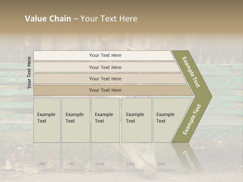 One Smile Girl PowerPoint Template