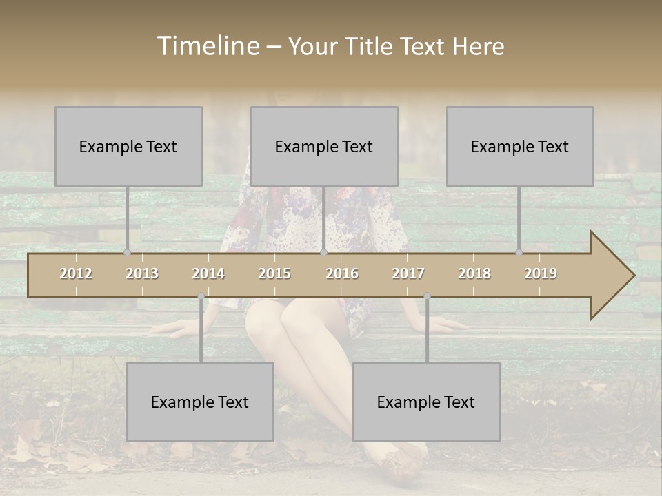 One Smile Girl PowerPoint Template